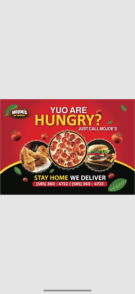 Mojoes on hudson Menu image 3