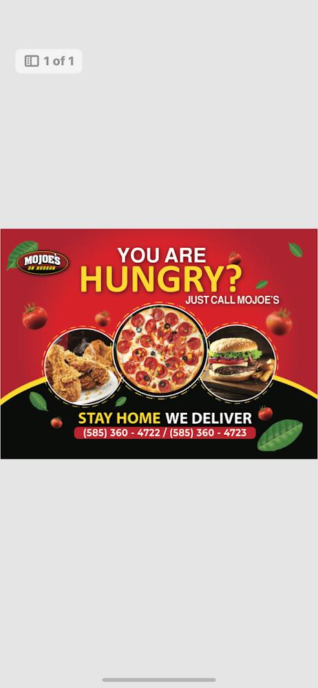 Mojoes on hudson Menu image 4